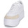 Chaussures Femme Baskets basses Calvin Klein Jeans BOLD PLATF LOW LACE MIX ML BTW Blanc