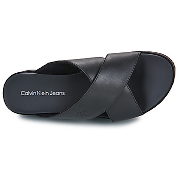 Calvin Klein Jeans FLATFORM CROSS MG UC Noir
