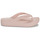 Chaussures Femme Tongs Crocs Classic Platform Flip W Rose