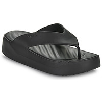 Chaussures Femme Tongs Crocs Getaway Platform Flip Noir