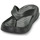 Chaussures Femme Tongs Crocs Getaway Flip Noir