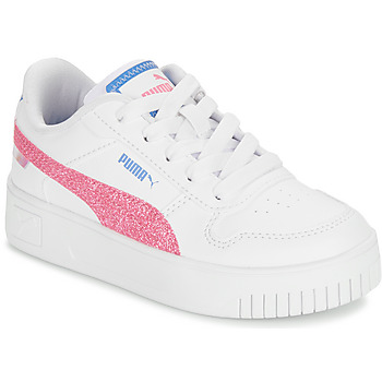 Chaussures Fille Baskets basses Puma CARINA STREET PS Blanc / Rose
