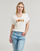 Vêtements Femme T-shirts manches courtes Only ONLHARRINA  Ecru
