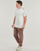 Vêtements Homme T-shirts manches courtes Adidas Sportswear M 3S SJ T Ecru