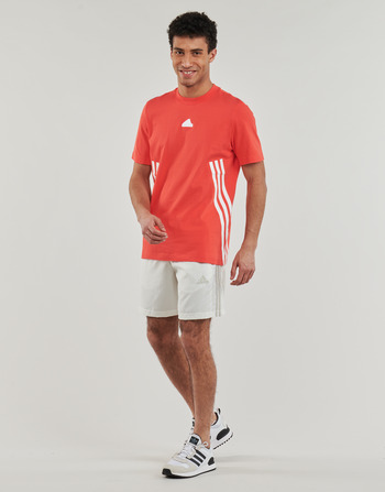 Adidas Sportswear M FI 3S REG T Orange / Blanc