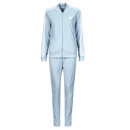 Vêtements Femme Ensembles de survêtement Adidas Sportswear W 3S TR TS Bleu Glacier / Blanc