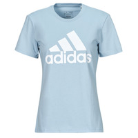 Vêtements Femme T-shirts manches courtes Adidas Sportswear W BL T Bleu Glacier / Blanc