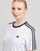 Vêtements Femme T-shirts manches courtes Adidas Sportswear W 3S BF T Blanc / Noir