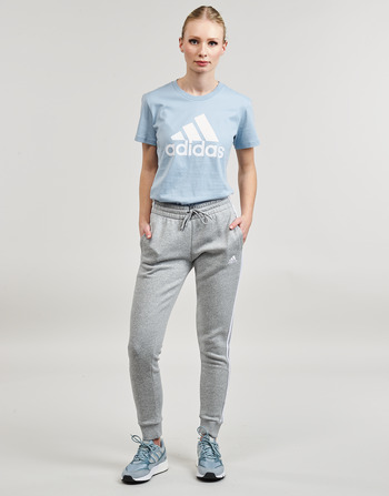 Vêtements Femme Pantalons de survêtement Adidas Sportswear W 3S FL C PT Gris / Blanc