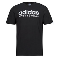 Vêtements Homme T-shirts manches courtes Adidas Sportswear SPW TEE Noir / Blanc