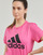 Vêtements Femme T-shirts manches courtes Adidas Sportswear W BL T Rose / Noir
