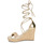 Chaussures Femme Sandales et Nu-pieds Only ONLAMELIA-17 PU FOIL WRAP WEDGE HEEL Doré