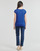 Vêtements Femme T-shirts manches courtes Pieces PCBILLO TEE LUREX STRIPES Bleu