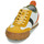 Chaussures Homme Baskets basses Art CROSS SKY Blanc / Jaune / Orange