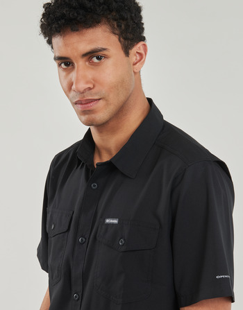 Columbia Utilizer II Solid Short Sleeve Shirt Noir