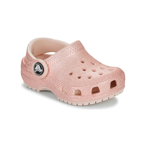 Chaussures Fille Sabots Crocs Classic Glitter Clog K Rose / Glitter