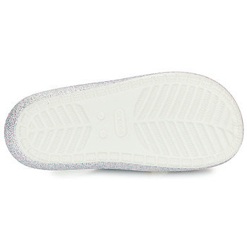Crocs Classic Glitter Sandal v2 K Blanc / Glitter