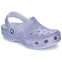Chaussures Fille Sabots Crocs Classic Glitter Clog K Violet / Glitter