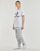 Vêtements T-shirts manches courtes Converse STAR CHEVRON TEE WHITE Blanc
