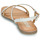 Chaussures Femme Sandales et Nu-pieds Gioseppo BARGEME Blanc / Doré