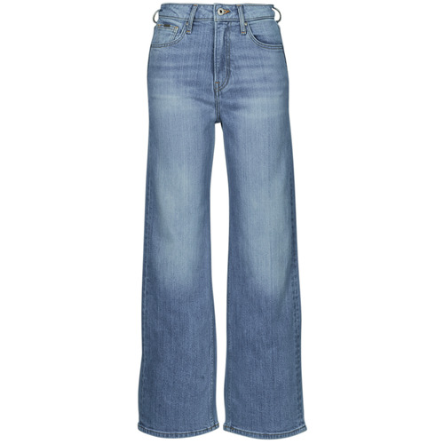 Vêtements Femme Jeans flare / larges Pepe jeans WIDE LEG JEANS UHW Bleu