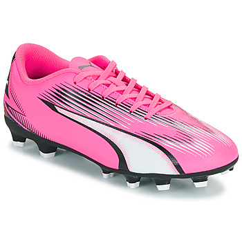 Chaussures Fille Football Puma ULTRA PLAY FG/AG Jr Rose / Blanche