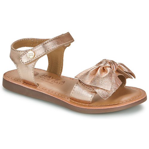 Chaussures Fille Sandales et Nu-pieds Gioseppo DELONICE Rose gold