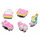 Accessoires Accessoires chaussures Crocs Bachelorette Vibes 5 Pack Rose / Multicolore