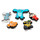 Accessoires Enfant Accessoires chaussures Crocs Jibbitz Disneys Pixar 5 pack Multicolore