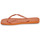 Chaussures Femme Tongs Havaianas SLIM SQUARE GLITTER Orange
