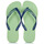 Chaussures Homme Tongs Havaianas BRASIL LOGO Vert / Marine