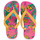 Chaussures Fille Tongs Havaianas KIDS TOP FASHION Rose / Orange