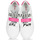 Chaussures Femme Baskets basses Bons baisers de Paname EDITH BARBIE GIRL PWR ZEBRA Blanc / Rose / Noir