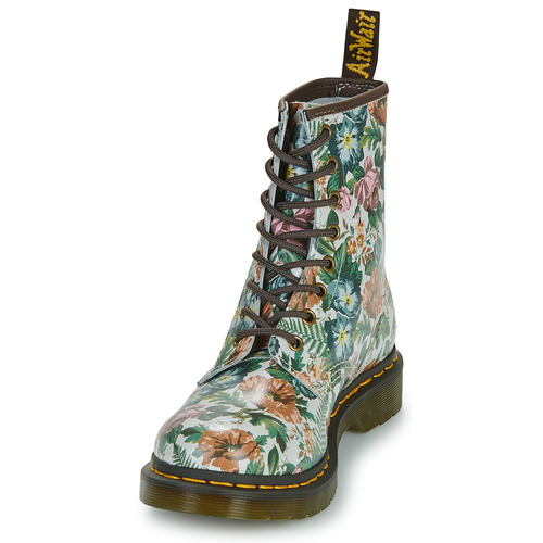 Dr. Martens 1460 W Multi Floral Garden Print Backhand Blanc / Multicolore