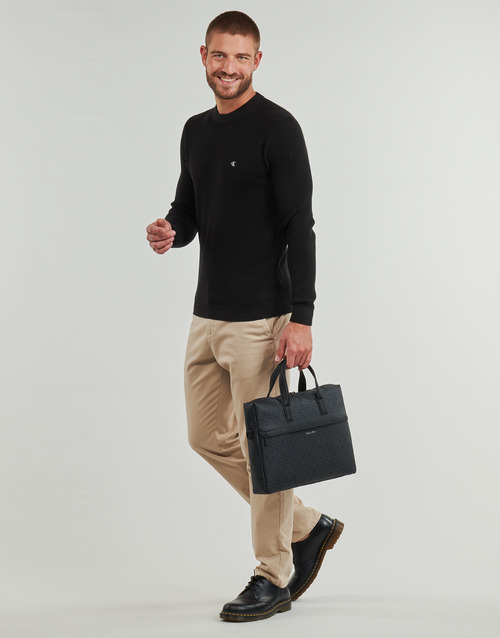 Calvin Klein Jeans CK EMBRO BADGE SWEATER Noir