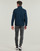 Vêtements Homme Polaires Tommy Jeans TJM REG S FLAG POLAR 1/4 ZIP Marine