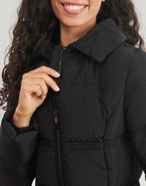 Guess NEW MARISOL LONG BELTED JACKET Noir