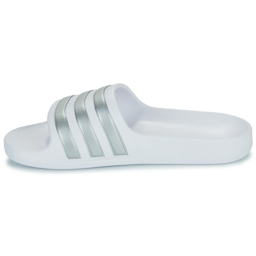 Adidas Sportswear ADILETTE AQUA K Blanc / Argent