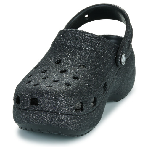 Crocs Classic Platform Glitter ClogW Noir
