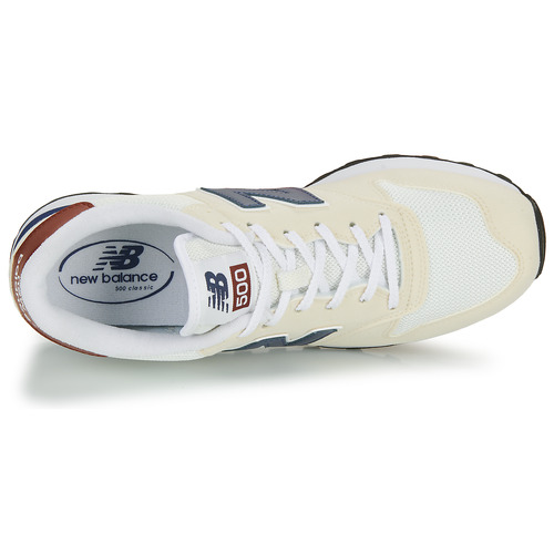 New Balance 500 Beige / Marine / Rouge