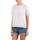 Vêtements Femme T-shirts manches courtes Manoush COTONNADE SMOCKEE Blanc