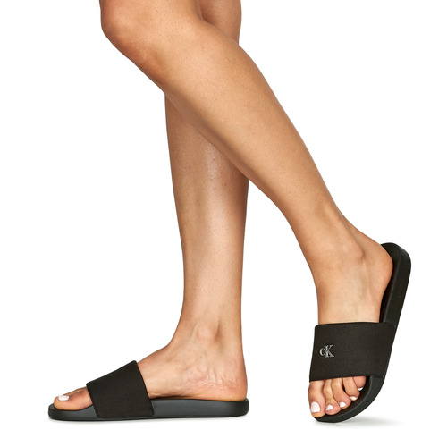 Calvin Klein Jeans SLIDE MONOGRAM HARDWARE Noir