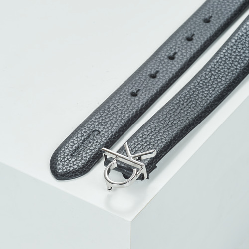 Calvin Klein Jeans CK LOGO BUCKLE BELT3.0_PBL Noir