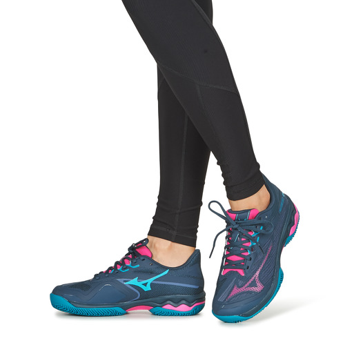 Mizuno WAVE EXCEED LIGHT 2 PADEL Bleu / Rose