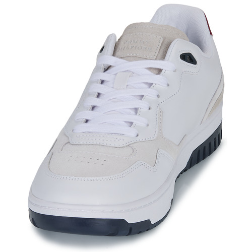 Tommy Hilfiger TH BASKET BETTER RWB LTH Blanc / Marine / Rouge