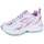 Chaussures Fille Baskets basses Fila CR-CW02 RAY TRACER kids Blanc / Violet / Rose