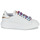 Chaussures Femme Baskets basses Meline 662OR-BI-E652 Blanc / Lacet Violet