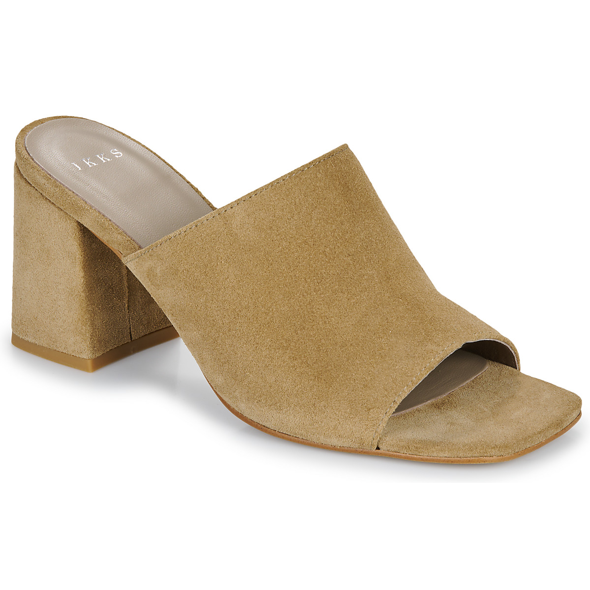 Chaussures Femme Mules Ikks B180115 Camel