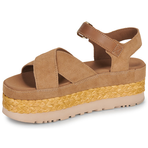 UGG W AUBREY ANKLE STRAP Cognac