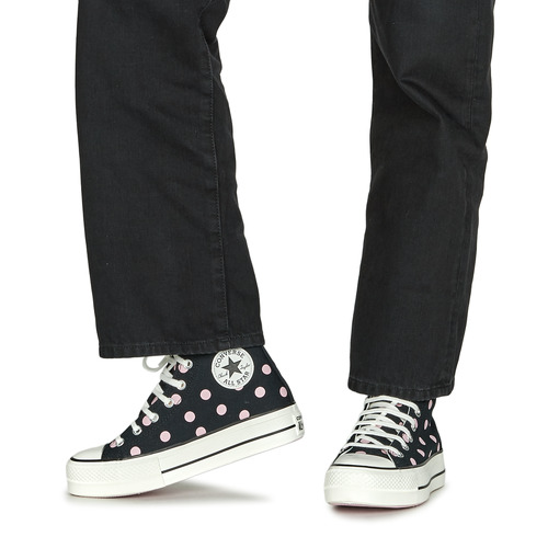 Converse CHUCK TAYLOR ALL STAR LIFT Noir / Rose